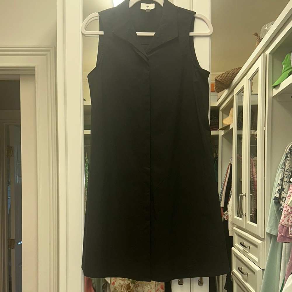 Tuckernuck Black Sleeveless Mini Dress